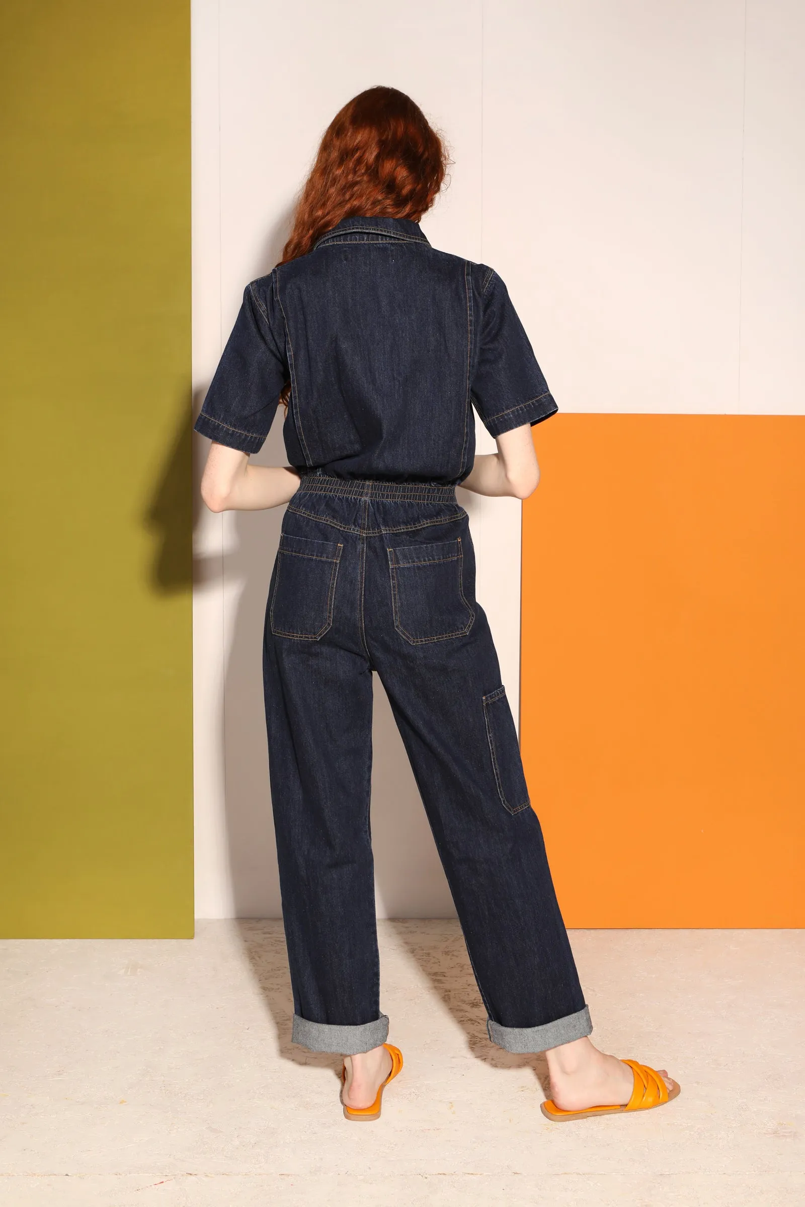 Danny Boilersuit Indigo Slim Fit