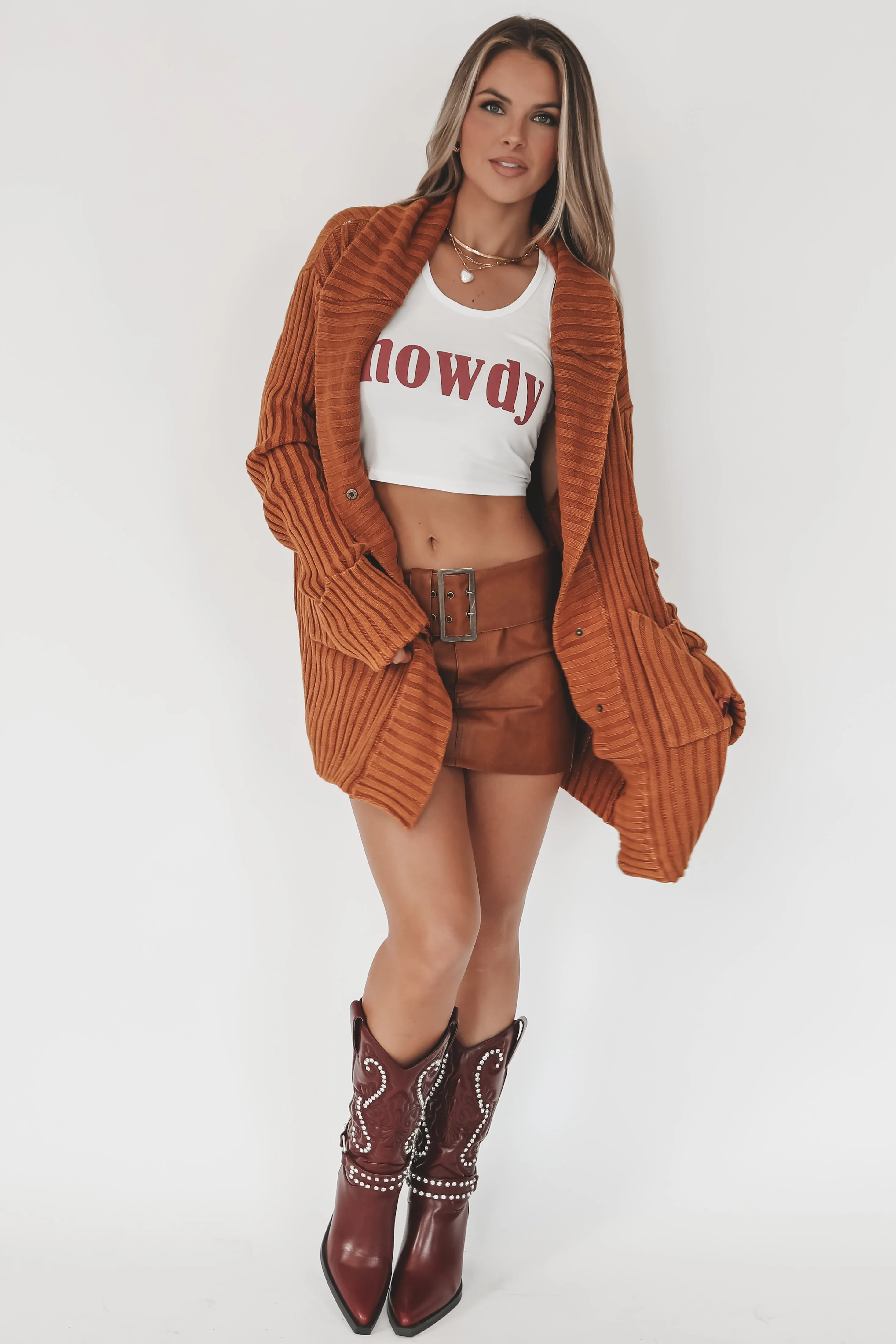 DEAL With A Side Of Comfy Washed Long Sleeve Sweater Cardigan