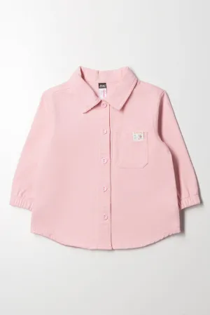 Denim Shirt Pink
