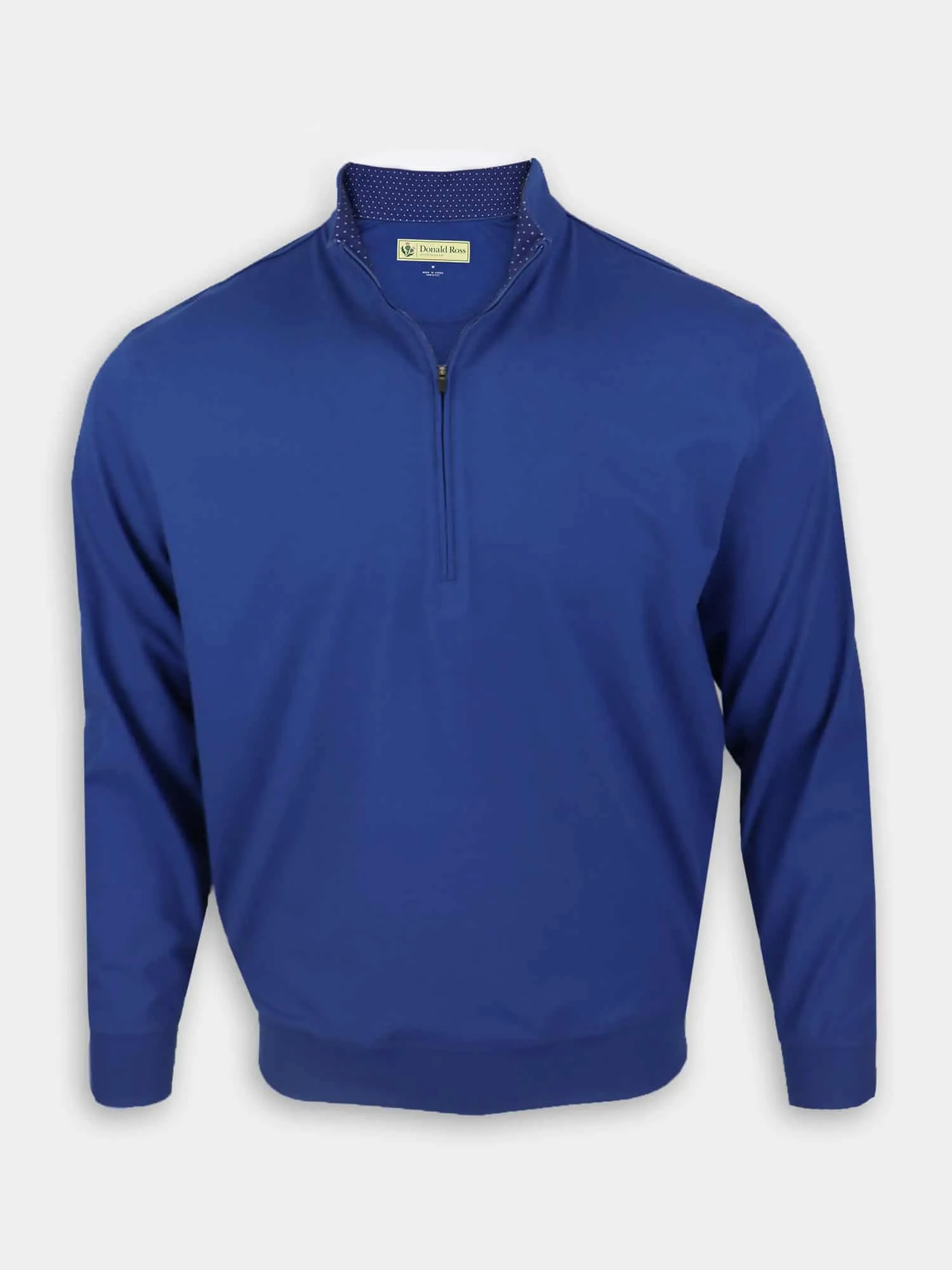 Donald Ross Mens Classic Fit TYR Plaid Pullover - NAVY