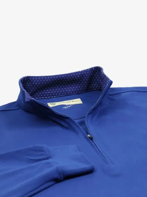 Donald Ross Mens Classic Fit TYR Plaid Pullover - NAVY