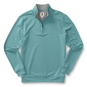Dunmore Performance 1/4 Zip Pullover - Flint Blue