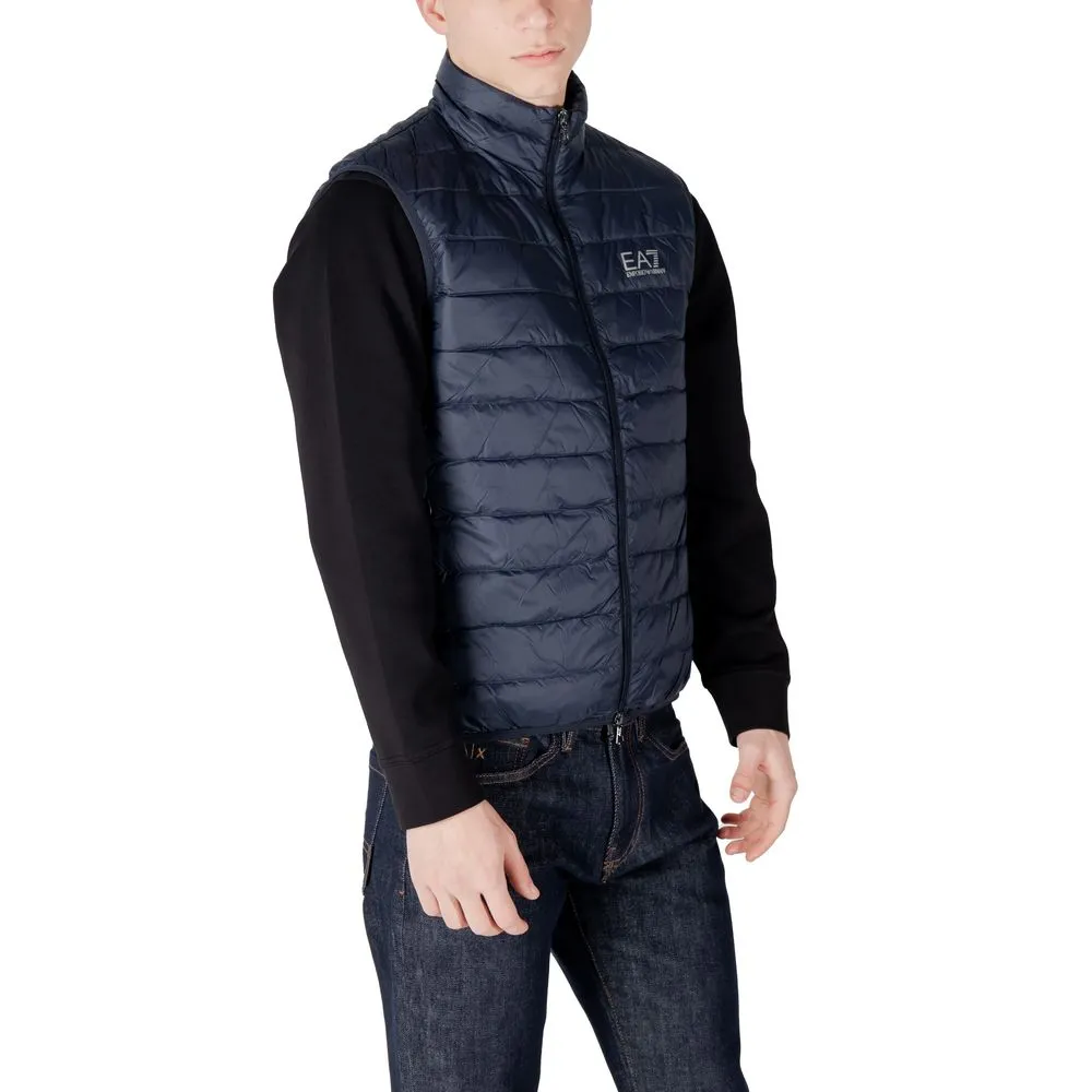 EA7 Emporio Armani Blue Polyamide Jacket