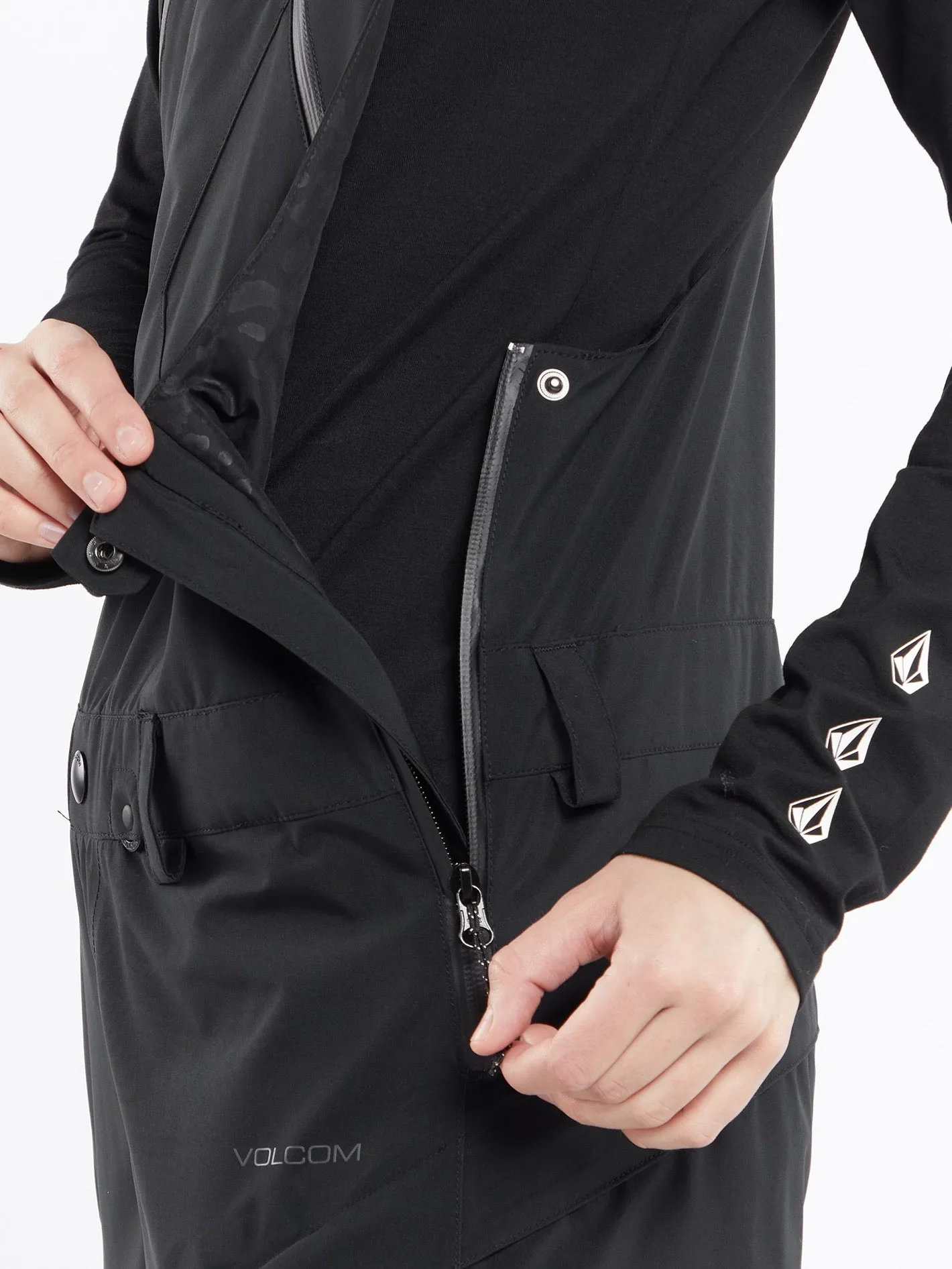 Elm Stretch Gore-Tex Bib Overall - BLACK