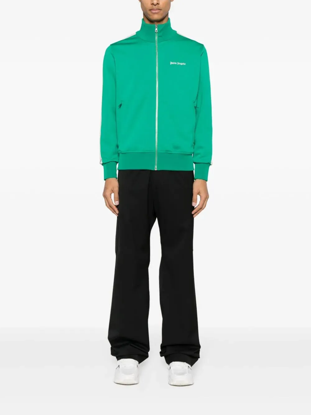 Embroidered Logo Track Jacket