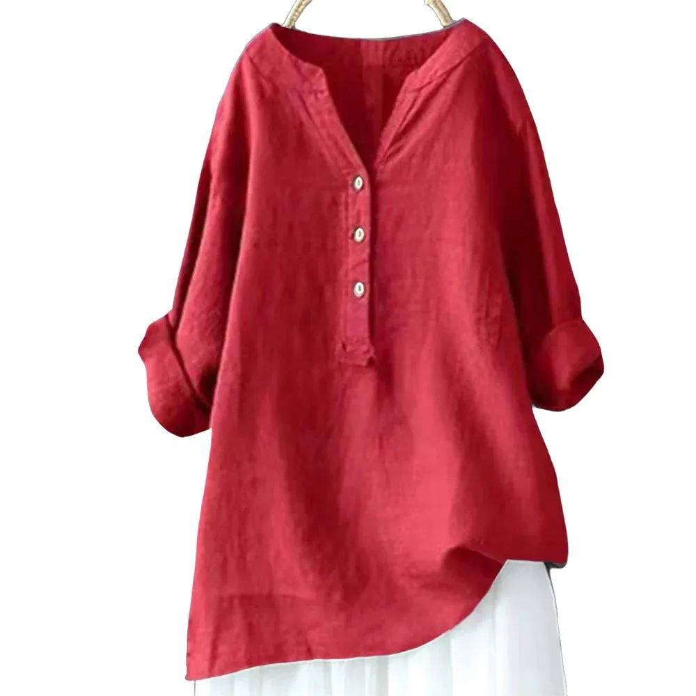 Emily™ - Relaxed Fit Oversized Casual Shirt