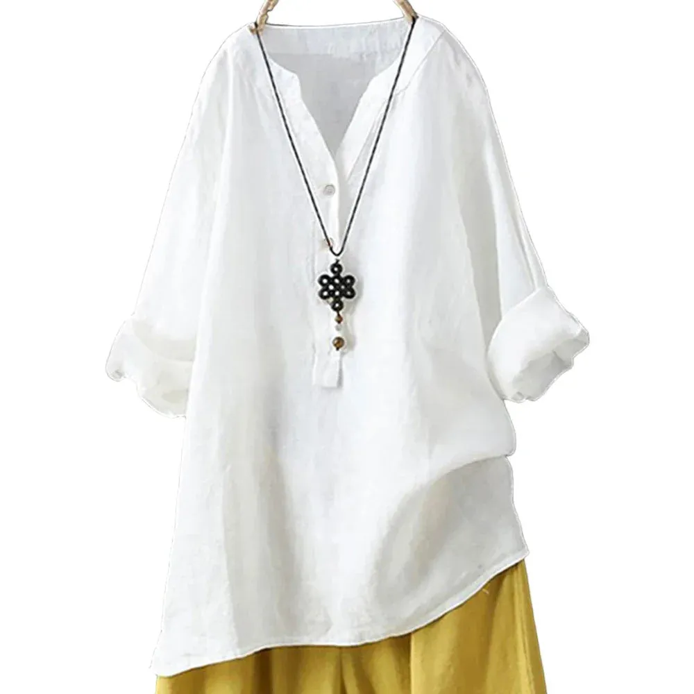 Emily™ - Relaxed Fit Oversized Casual Shirt