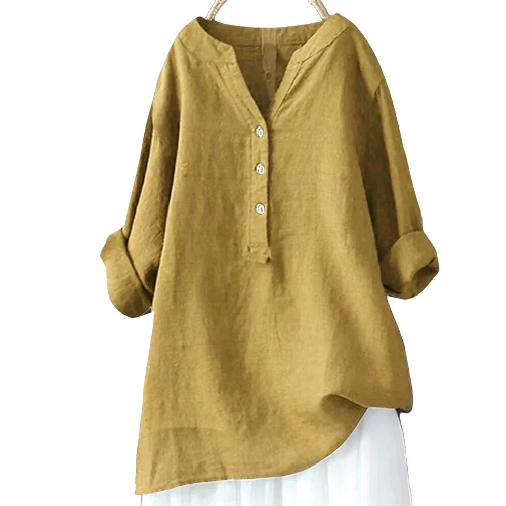 Emily™ - Relaxed Fit Oversized Casual Shirt