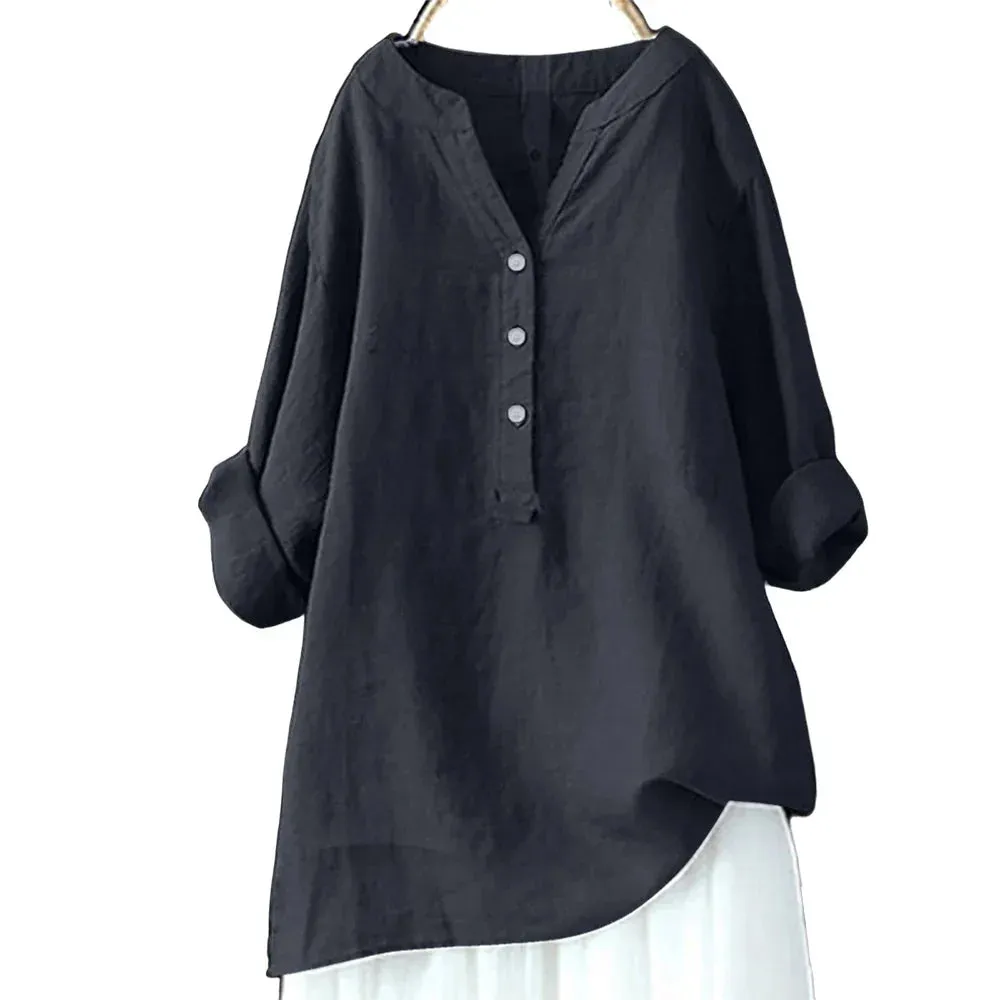 Emily™ - Relaxed Fit Oversized Casual Shirt