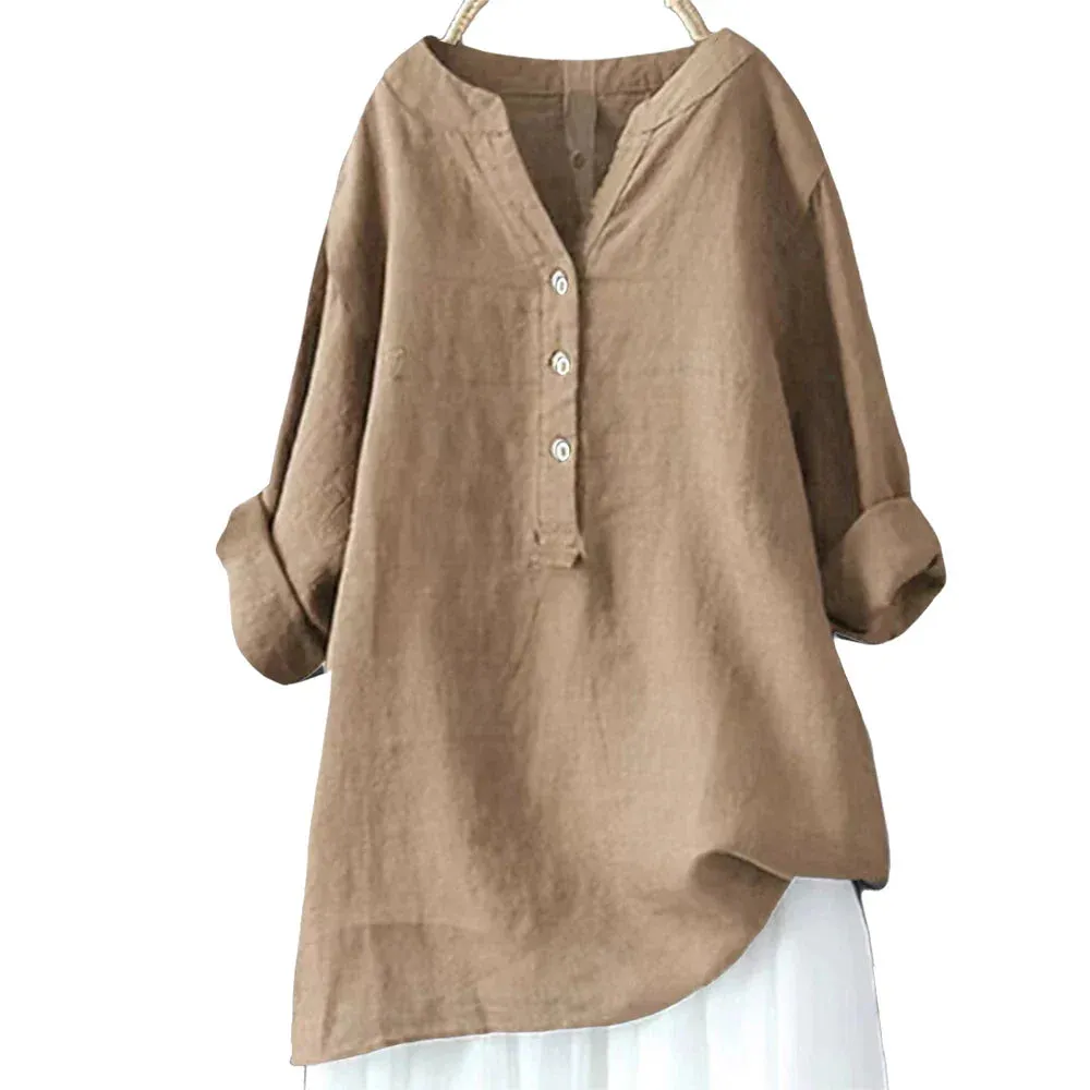 Emily™ - Relaxed Fit Oversized Casual Shirt