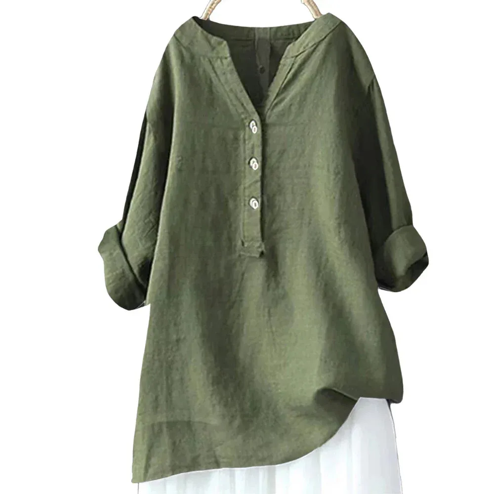 Emily™ - Relaxed Fit Oversized Casual Shirt