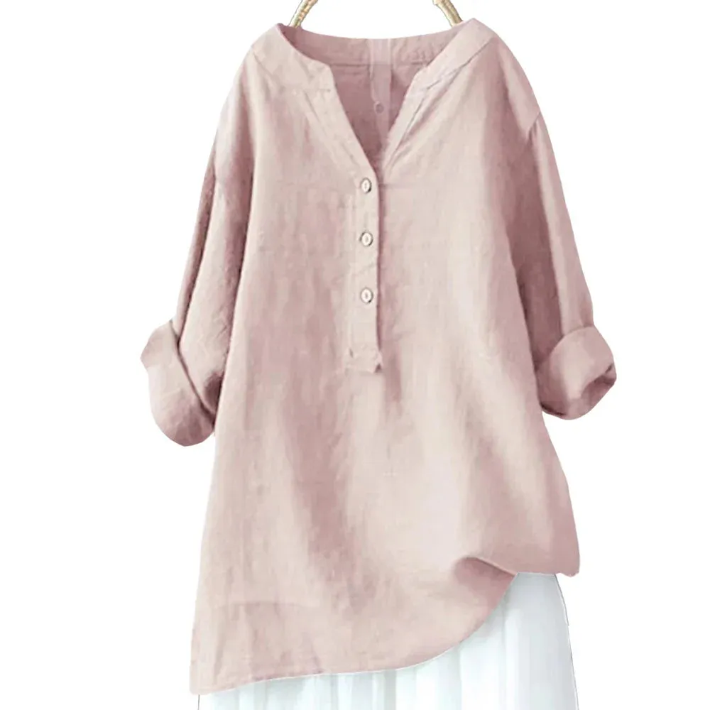 Emily™ - Relaxed Fit Oversized Casual Shirt