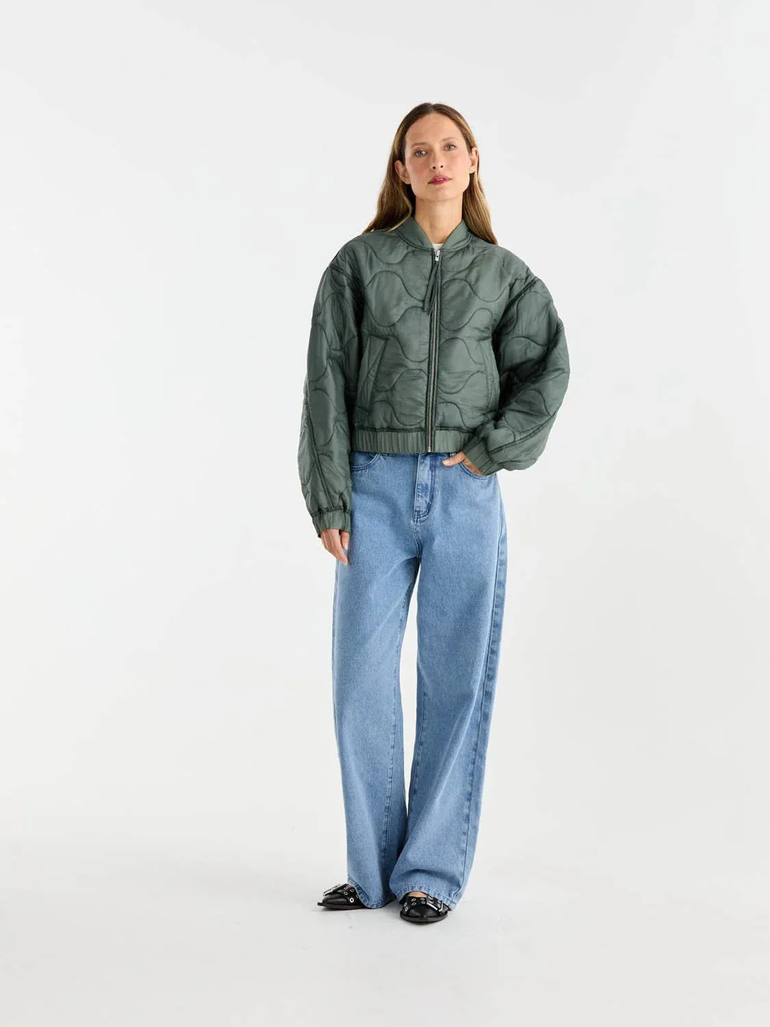 ENA Pelly II MAGNOLIA Quilted Jacket - Olive