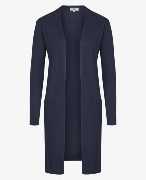 ESSENTIAL COTTON MELANGE CARDIGAN