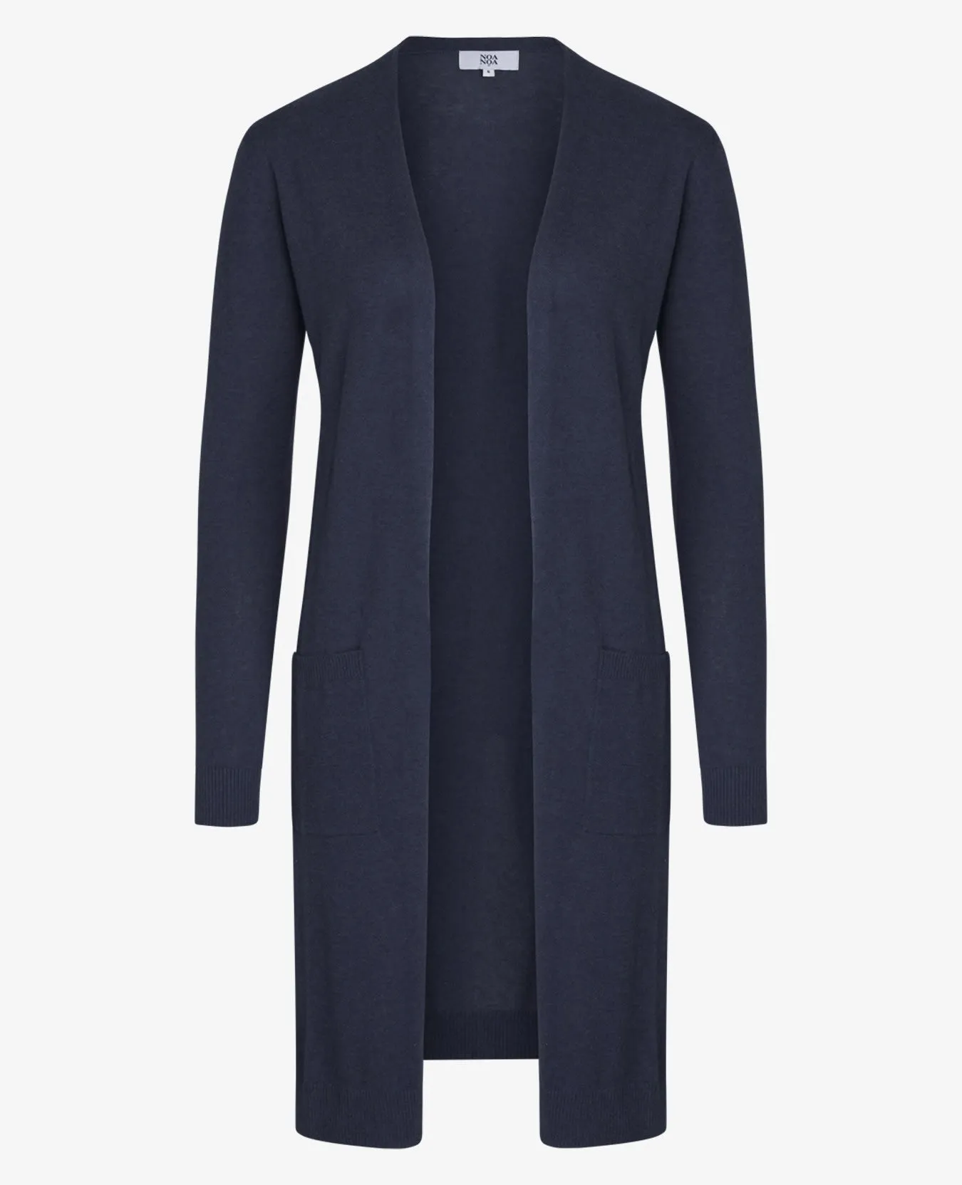 ESSENTIAL COTTON MELANGE CARDIGAN