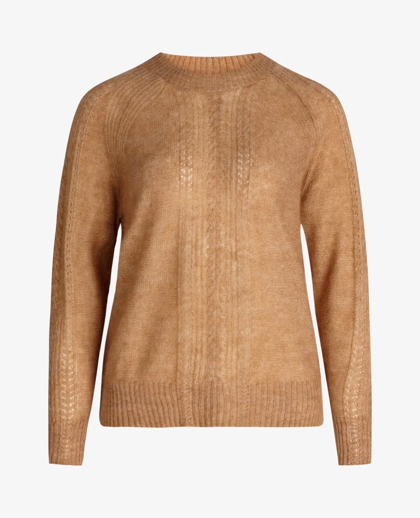 ESSENTIAL MELANGE MOHAIR PULLOVER