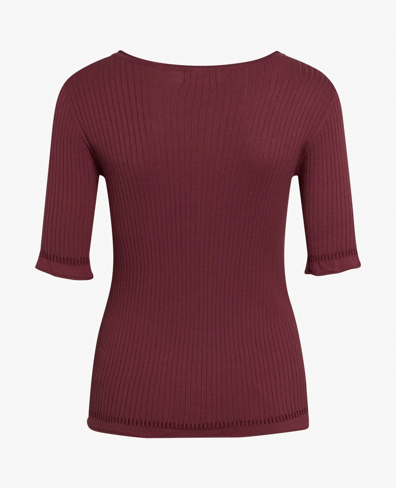 ESSENTIAL VISCOSE KNIT PULLOVER