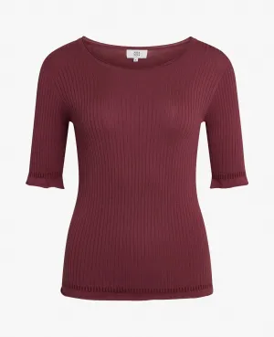 ESSENTIAL VISCOSE KNIT PULLOVER