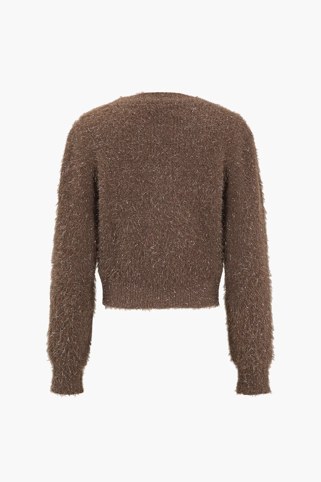 Ethel - Knit Button Pocket Woman's Sweater Cardigan