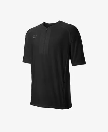 Evoshield Adult Long Sleeve Baseball BP Cage Jacket - Black