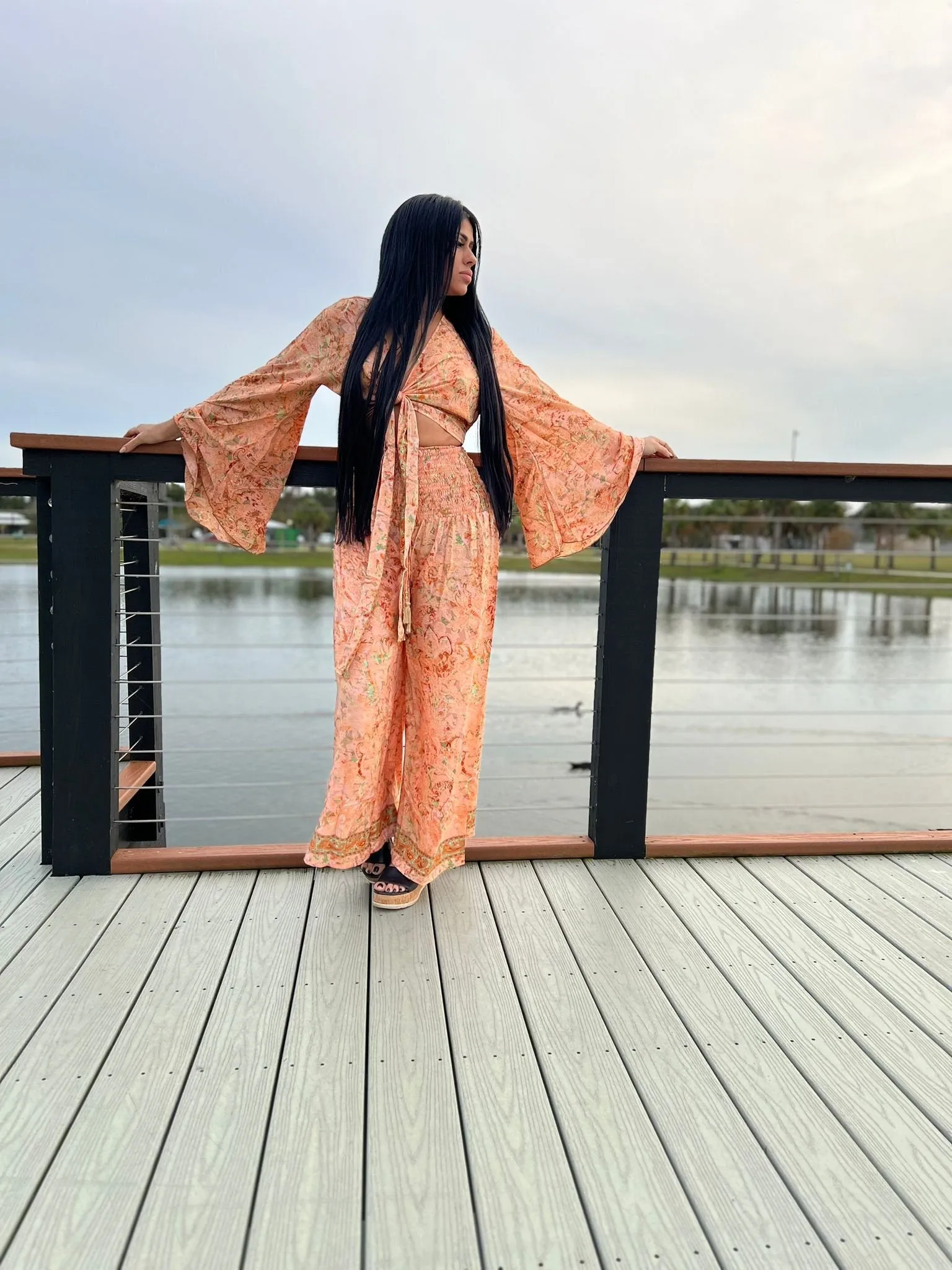 Festival clothing/Comfy Wear/Bohemian Flowy Pants/Festival Clothing/Gypsy Style/ Boho fashion, Gypsy Tops