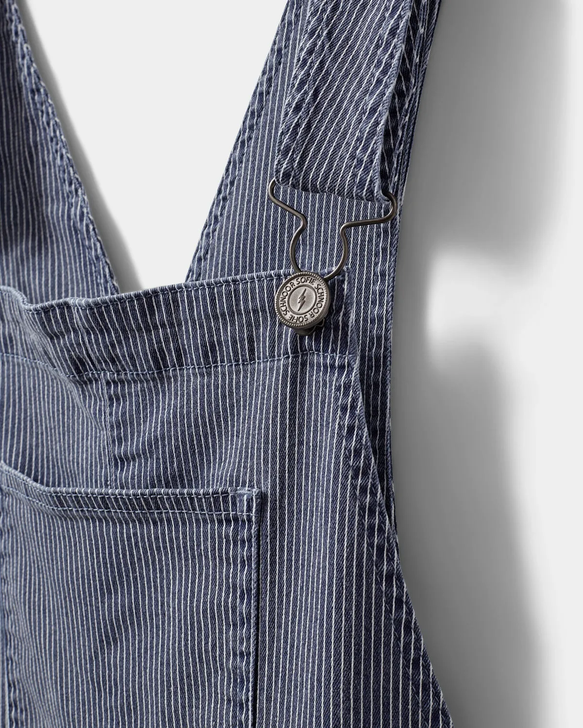 FLORANCASW OVERALLS - Blue striped
