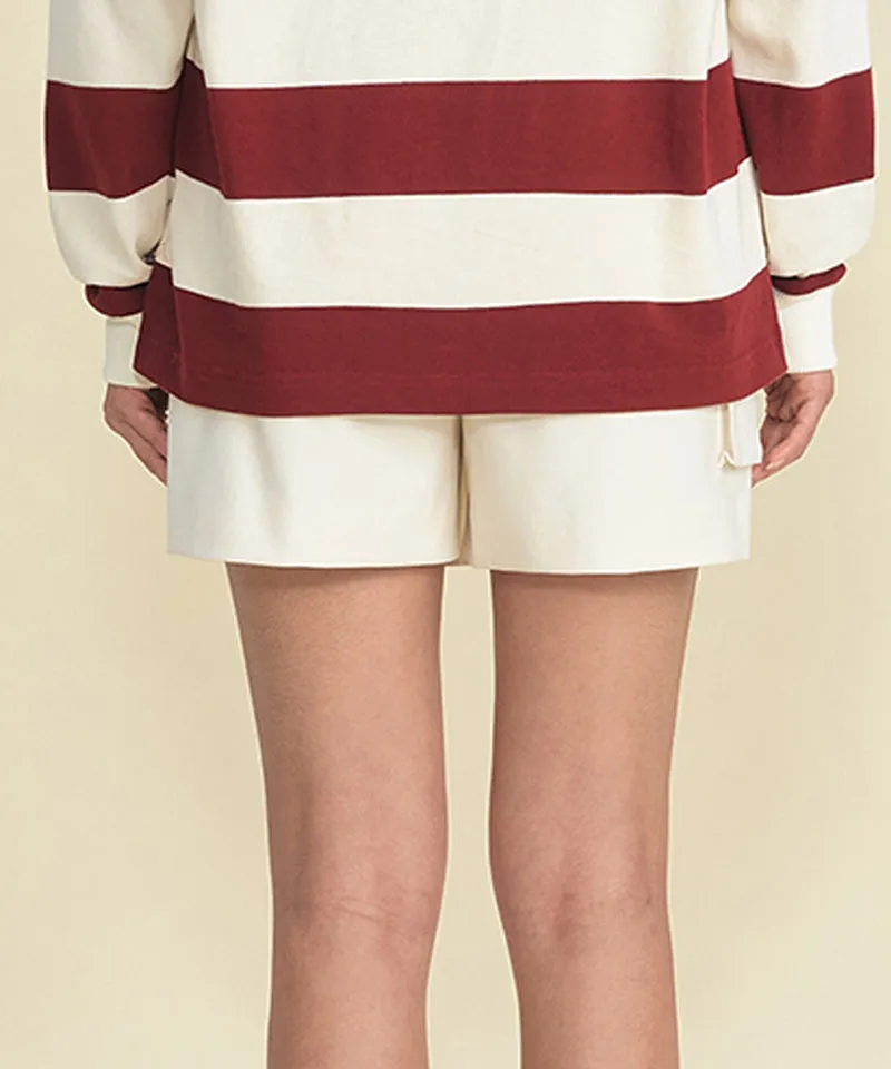 FORDI Pocket Wool Wrap shorts - Ivory