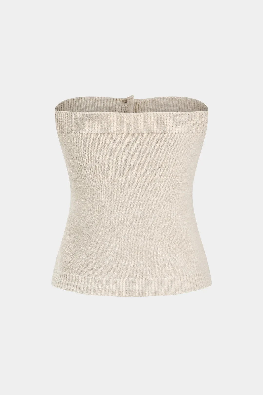 Genevieve - Knit Button Stylish Woman's Tank Top Cardigan and Skirt Set