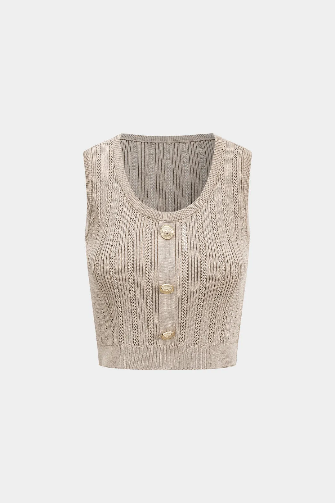 Geraldine - Soft Knit Co-Ord Set Woman's Tank Top Cardigan and Skirt
