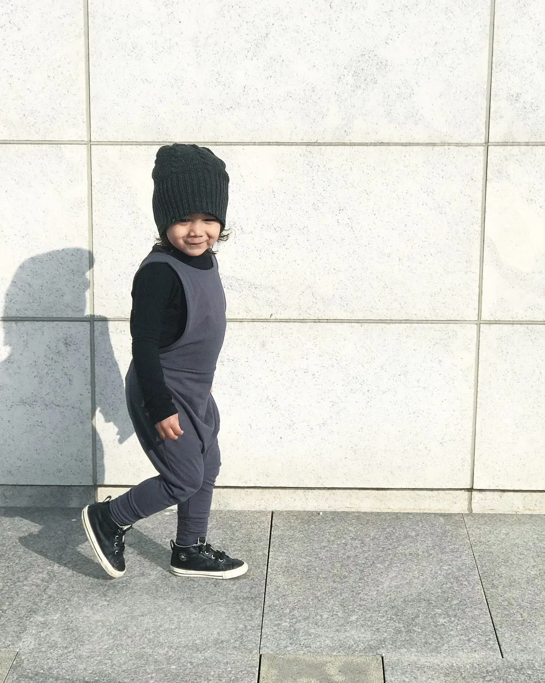 Grow With Me Overalls | Dark Grey
