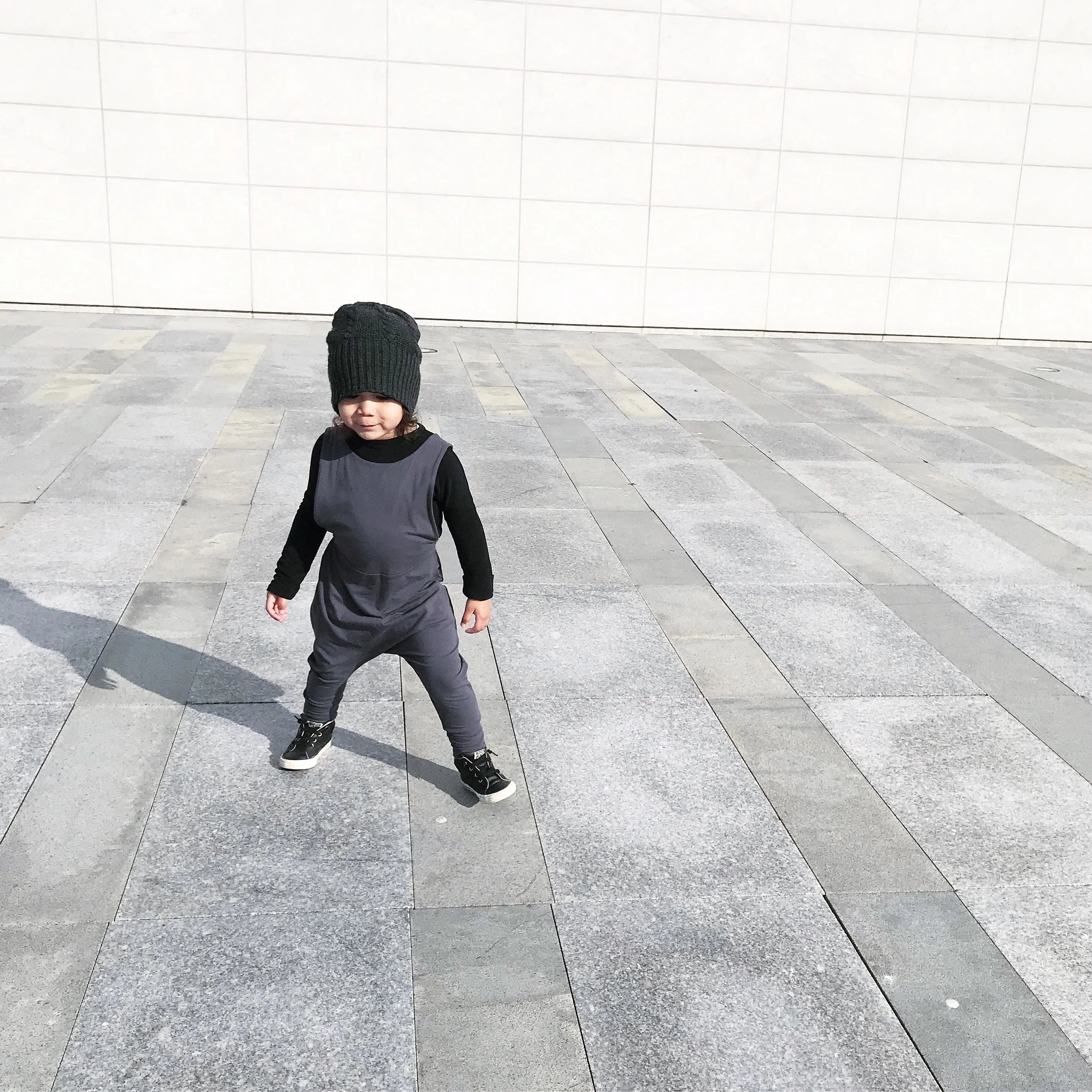 Grow With Me Overalls | Dark Grey