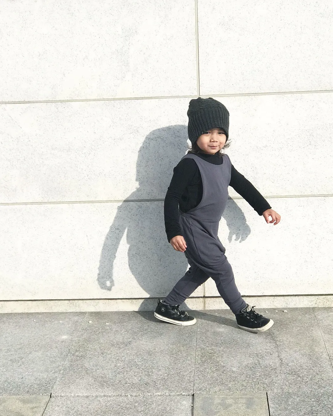 Grow With Me Overalls | Dark Grey