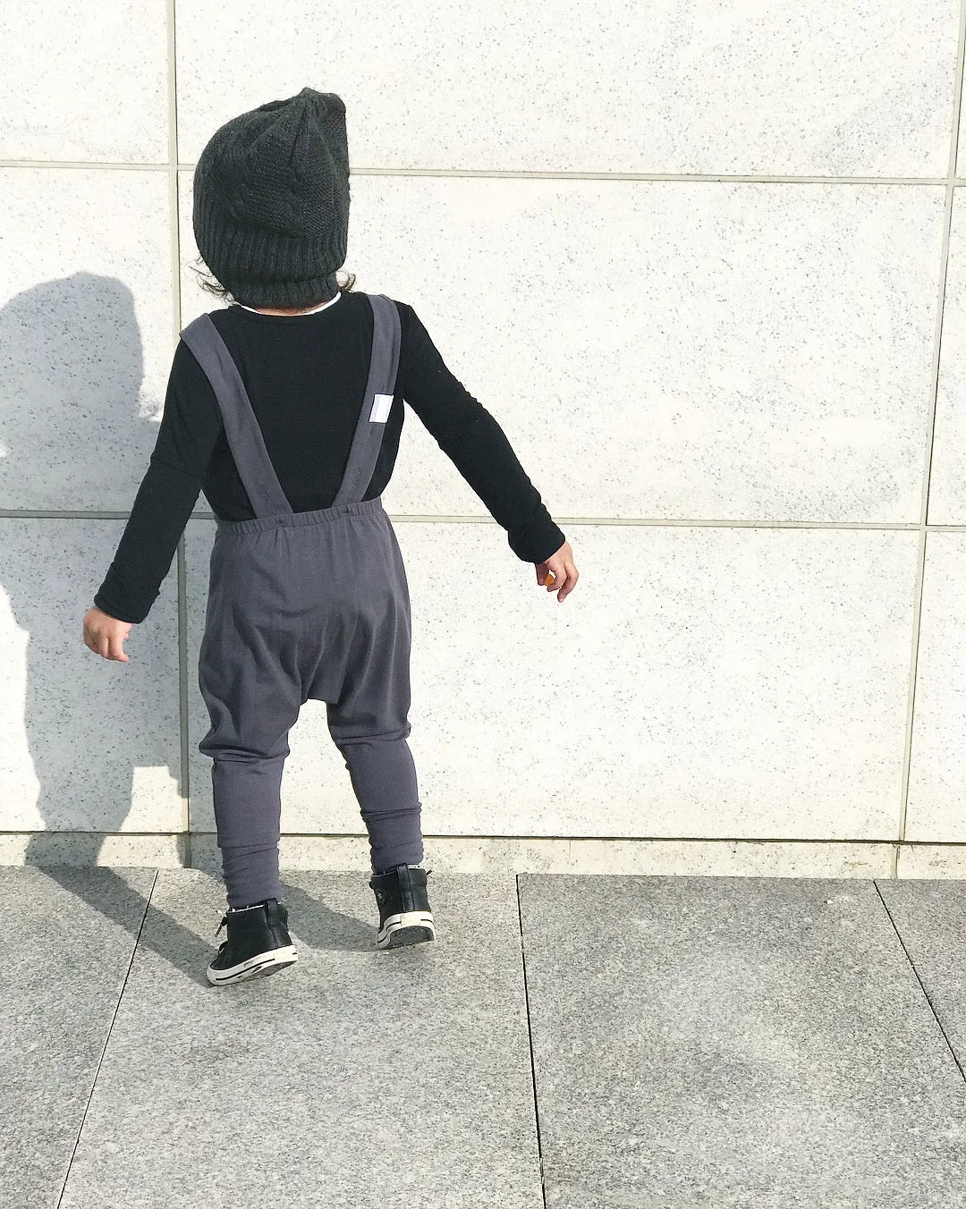 Grow With Me Overalls | Dark Grey