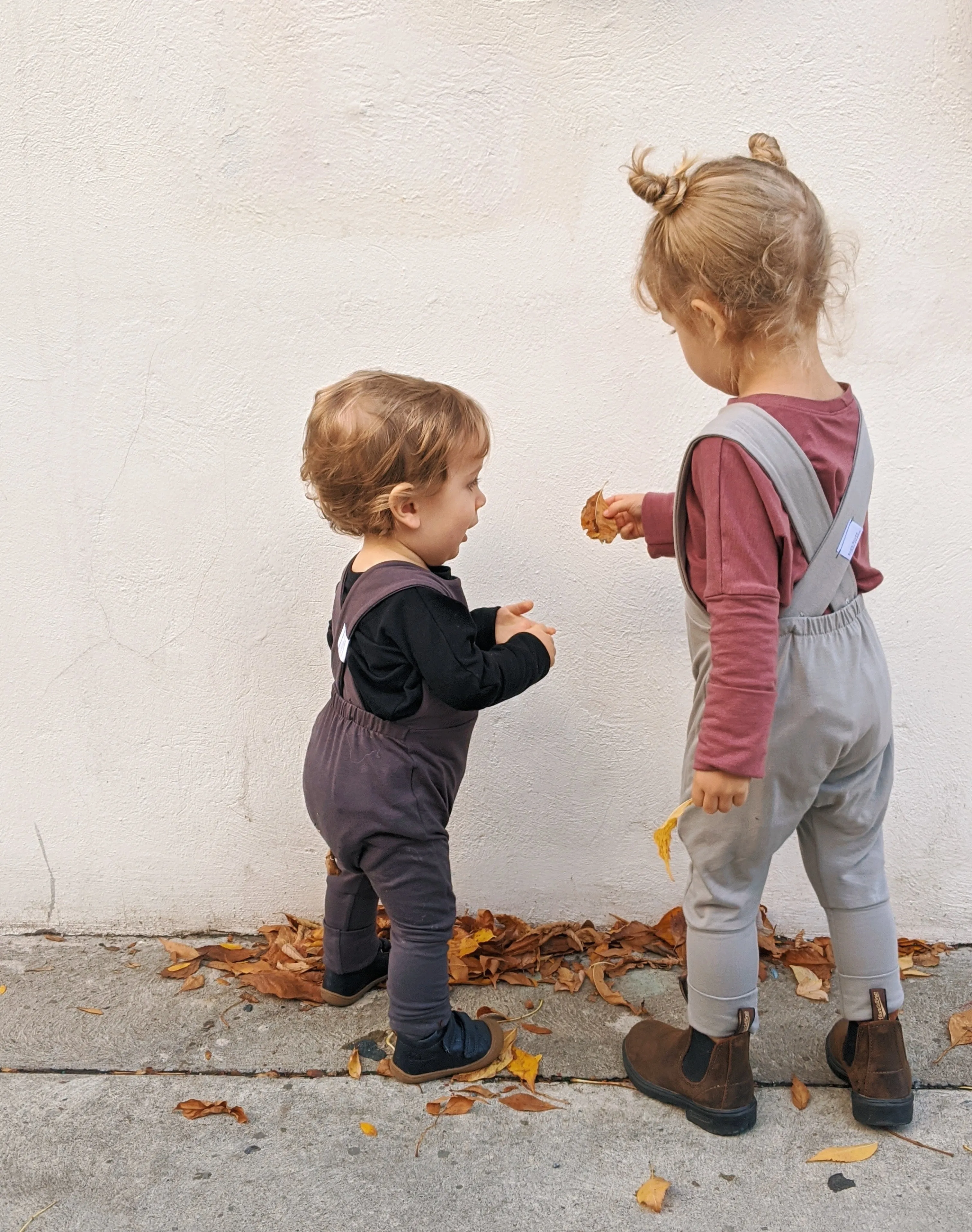 Grow With Me Overalls | Dark Grey
