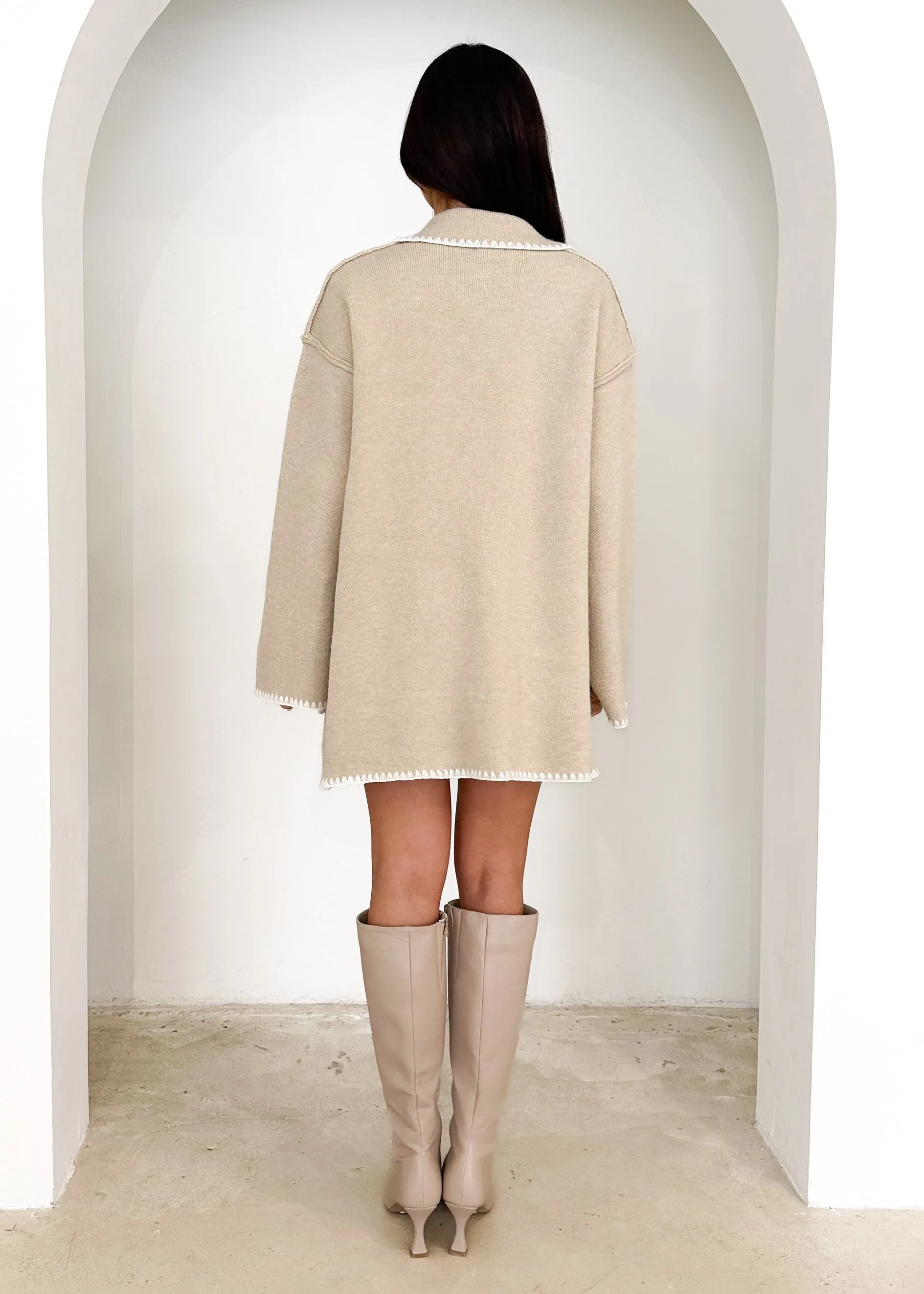 Harlo Cardigan - Beige