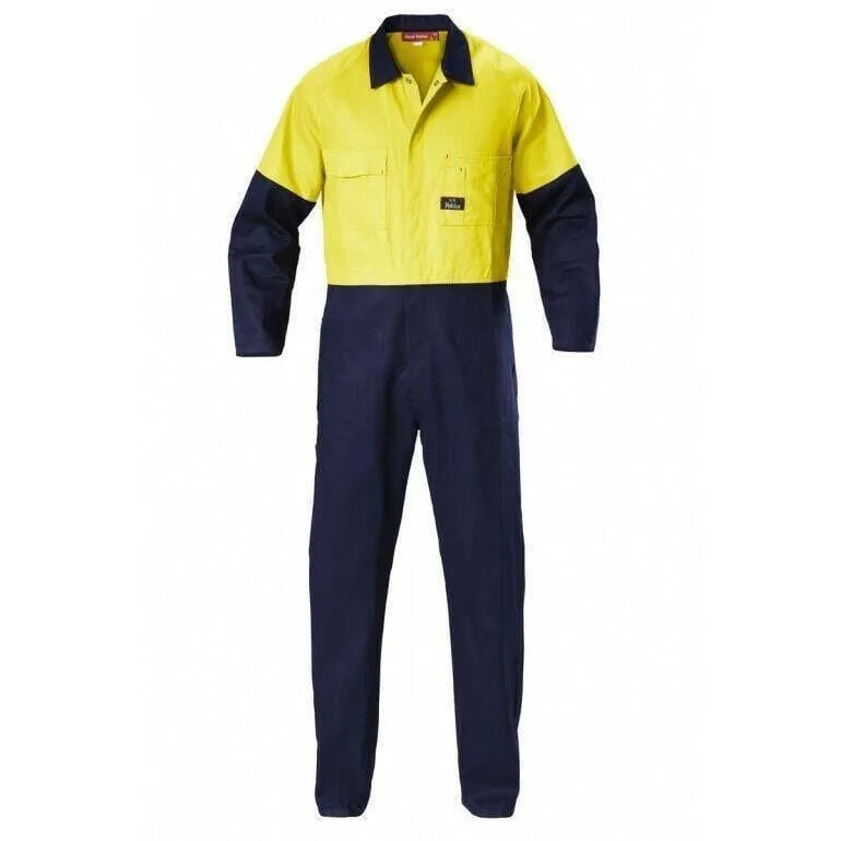Hi Vis 2 Tone Drill Coverall