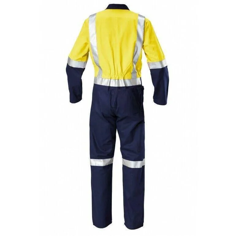 Hi Vis 2Tone Taped Drill Coverall