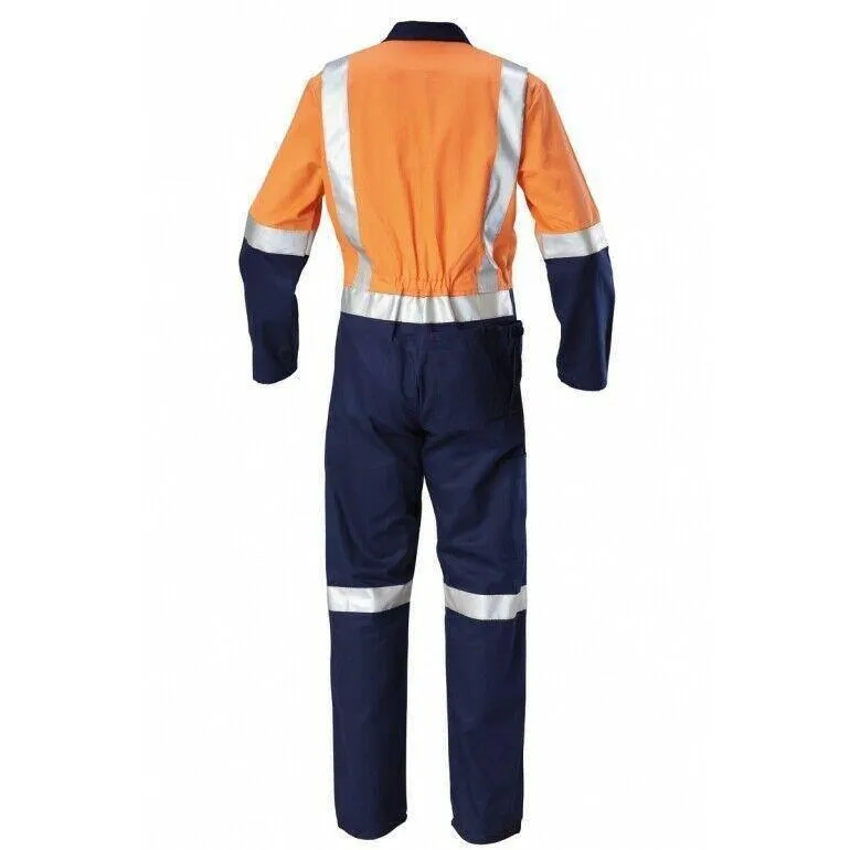 Hi Vis 2Tone Taped Drill Coverall