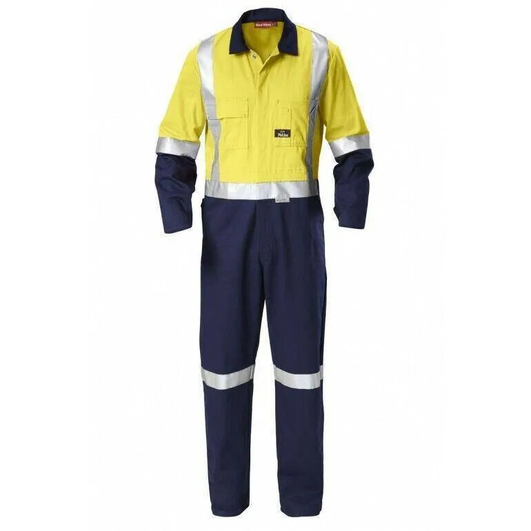 Hi Vis 2Tone Taped Drill Coverall