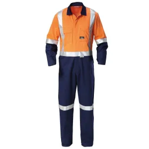 Hi Vis 2Tone Taped Drill Coverall