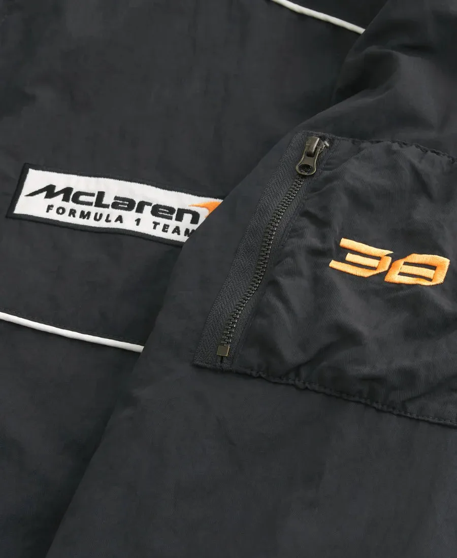 Hollister McLaren Black Jacket – Sleek & Sporty Look | JNJ Jackets