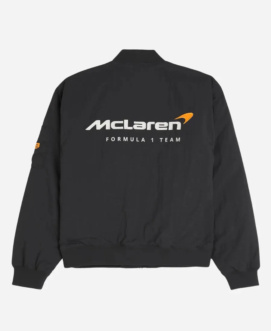 Hollister McLaren Black Jacket – Sleek & Sporty Look | JNJ Jackets