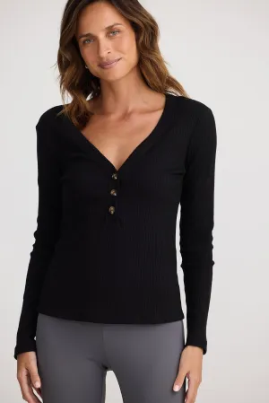HOMELOVE Everyday Top - Black