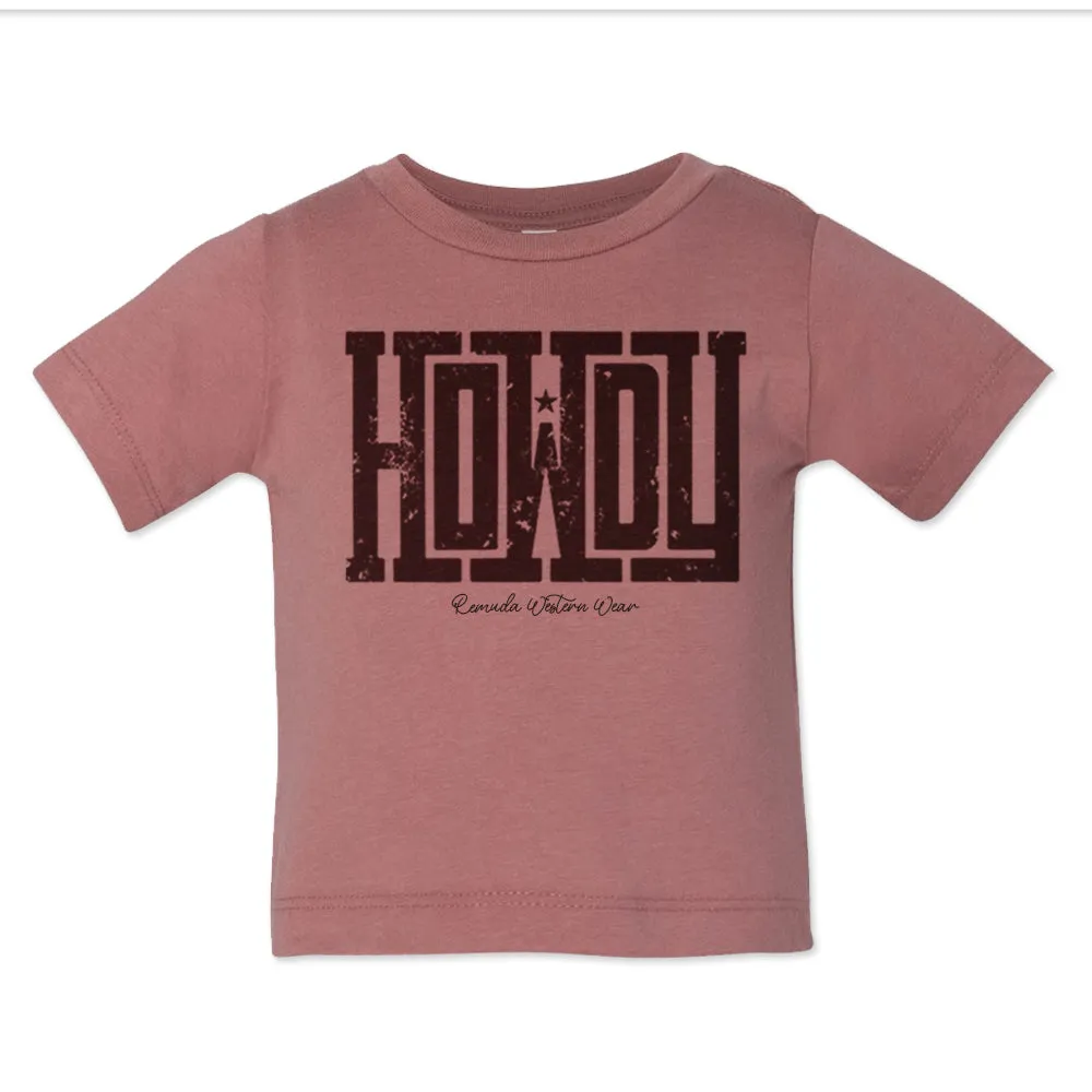 Howdy - Infant Western Tee