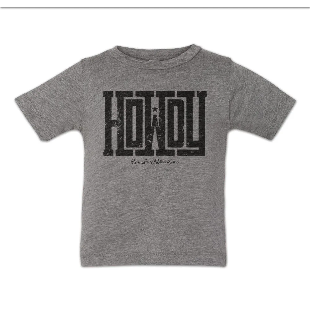 Howdy - Infant Western Tee