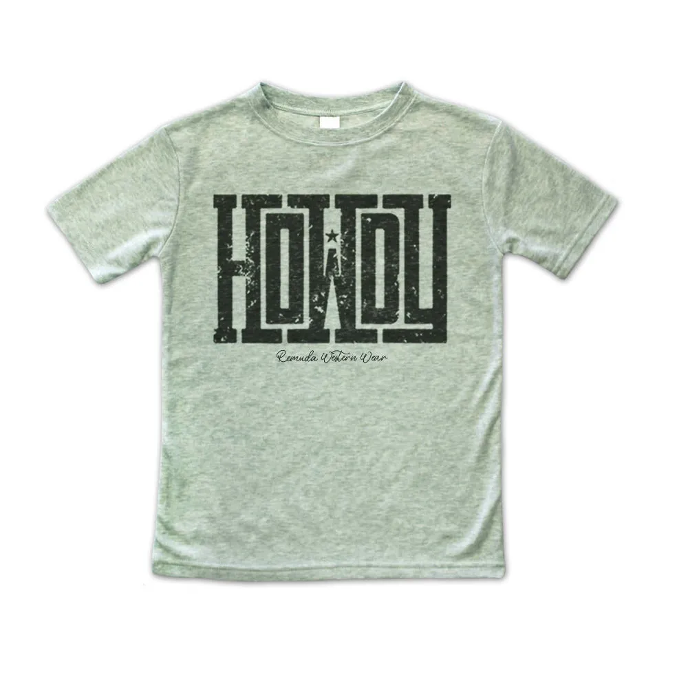 Howdy - Toddler Western Tee
