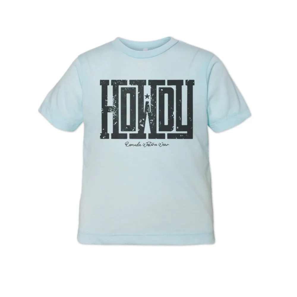 Howdy - Toddler Western Tee