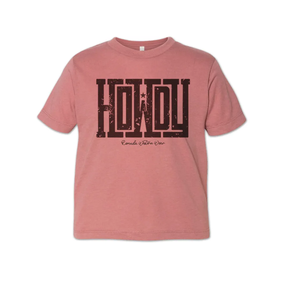 Howdy - Toddler Western Tee