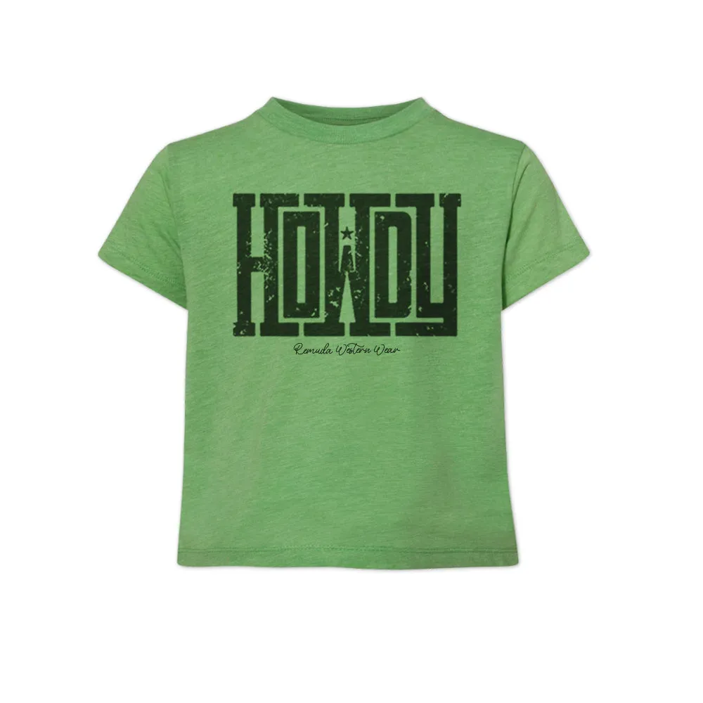 Howdy - Toddler Western Tee
