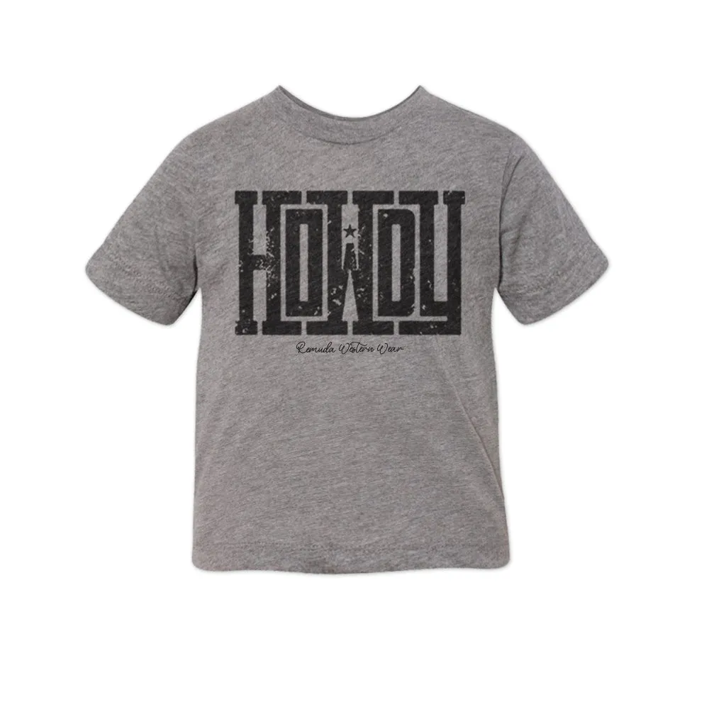 Howdy - Toddler Western Tee